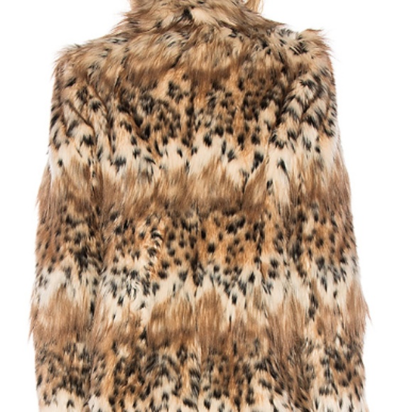Faux Fur Stella Coat by MAJORELLE - Picture 4 of 5